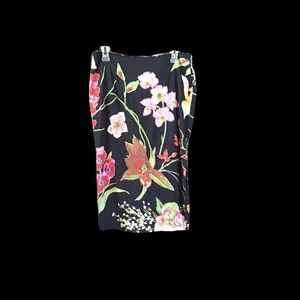 Dolce tropical beaded skirt